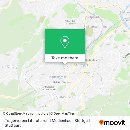 Trägerverein Literatur-und Medienhaus Stuttgart map