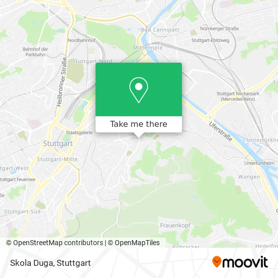 Карта Skola Duga