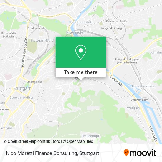 Nico Moretti Finance Consulting map