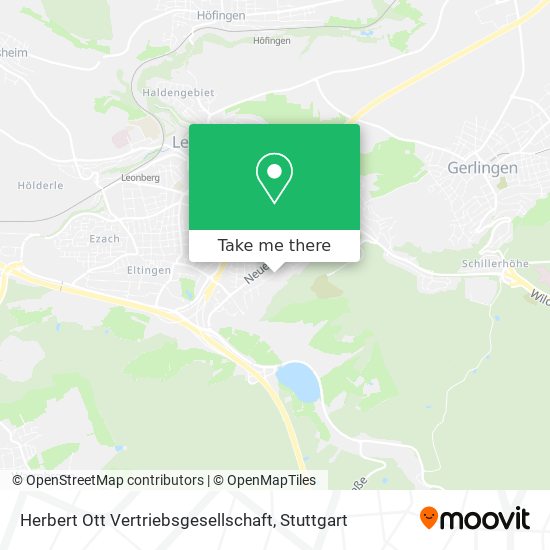 Herbert Ott Vertriebsgesellschaft map