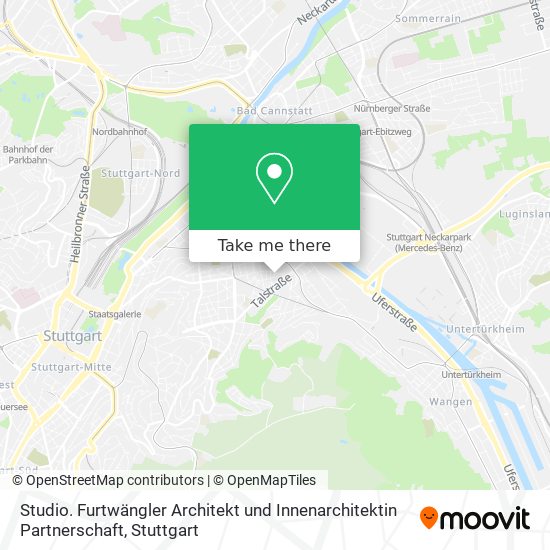 Studio. Furtwängler Architekt und Innenarchitektin Partnerschaft map