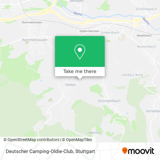 Карта Deutscher Camping-Oldie-Club