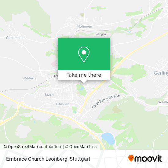 Embrace Church Leonberg map