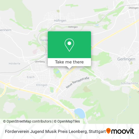 Förderverein Jugend Musik Preis Leonberg map