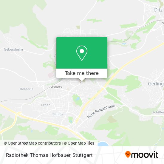 Radiothek Thomas Hofbauer map