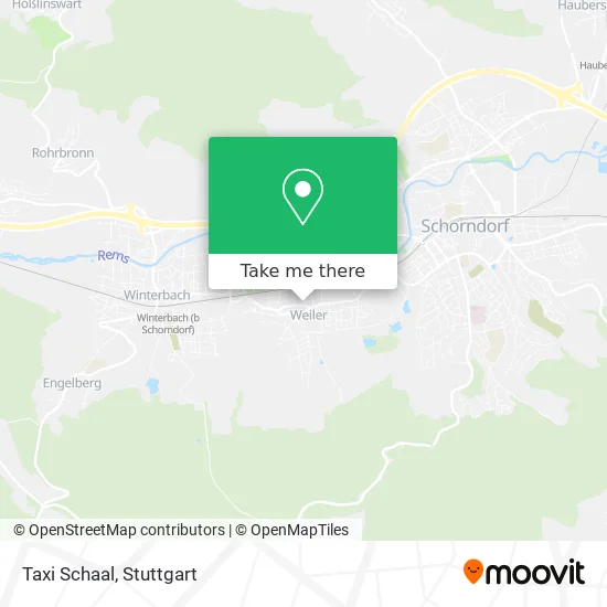 Карта Taxi Schaal