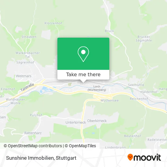 Карта Sunshine Immobilien