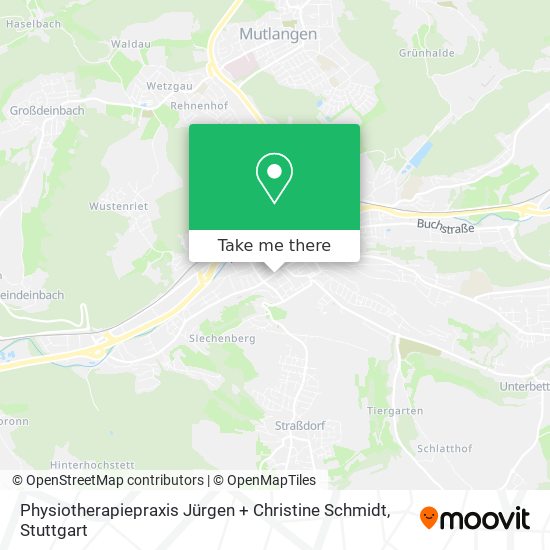 Physiotherapiepraxis Jürgen + Christine Schmidt map