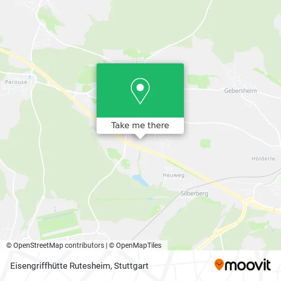 Карта Eisengriffhütte Rutesheim