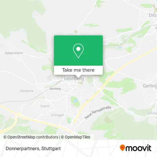 Карта Donnerpartners