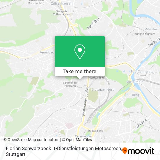 Florian Schwarzbeck It-Dienstleistungen Metascreen map