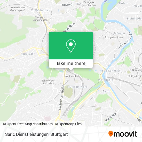Saric Dienstleistungen map