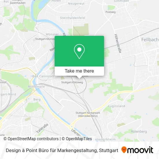Карта Design à Point Büro für Markengestaltung