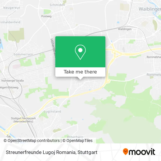 Карта Streunerfreunde Lugoj Romania