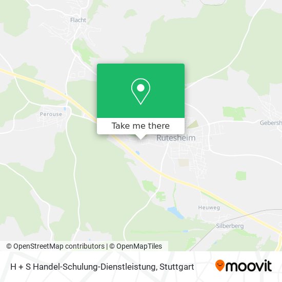 H + S Handel-Schulung-Dienstleistung map