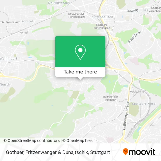 Карта Gothaer, Fritzenwanger & Dunajtschik