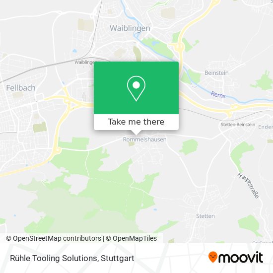 Rühle Tooling Solutions map