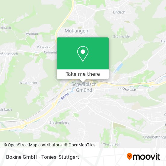 Карта Boxine GmbH - Tonies
