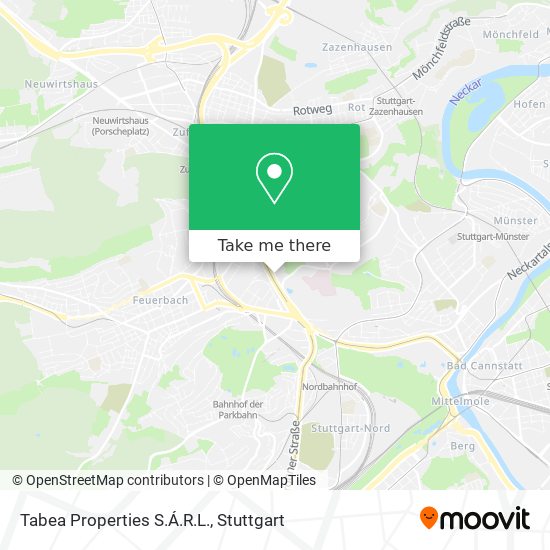 Tabea Properties S.Á.R.L. map