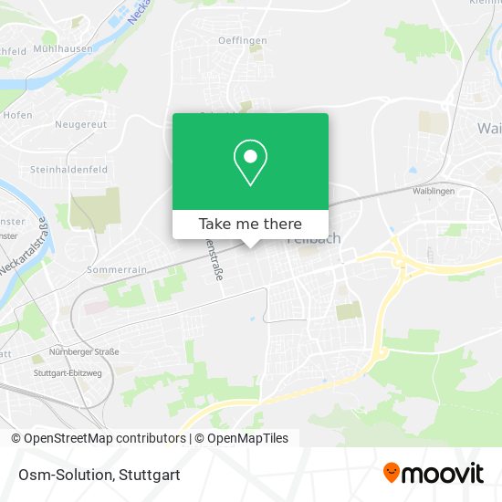 Osm-Solution map