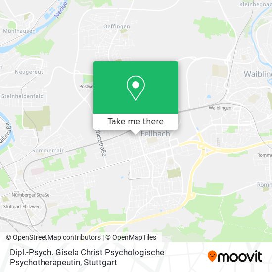 Dipl.-Psych. Gisela Christ Psychologische Psychotherapeutin map