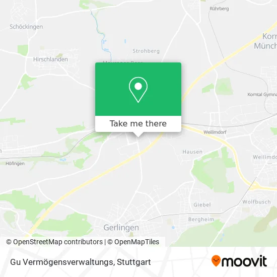 Карта Gu Vermögensverwaltungs