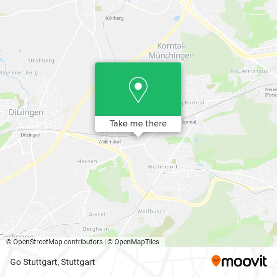 Карта Go Stuttgart