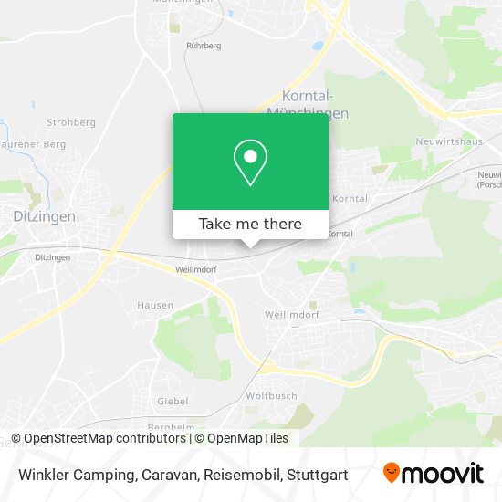 Карта Winkler Camping, Caravan, Reisemobil