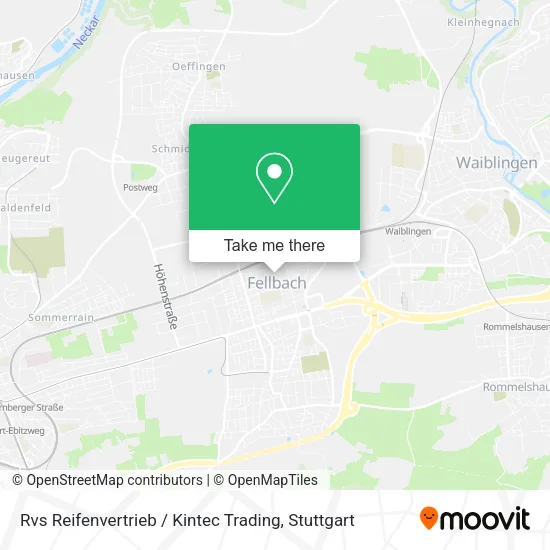 Карта Rvs Reifenvertrieb / Kintec Trading