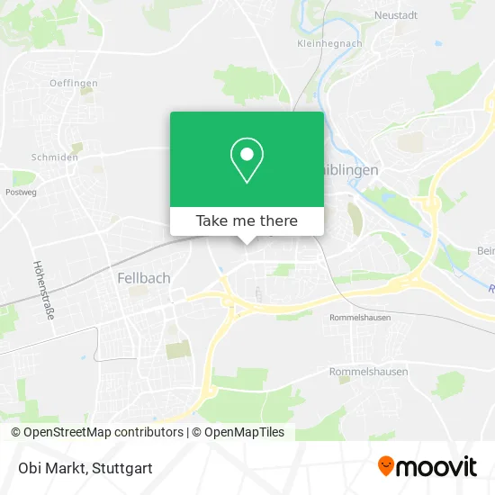 Карта Obi Markt