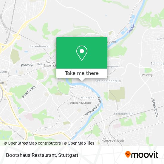 Bootshaus Restaurant map