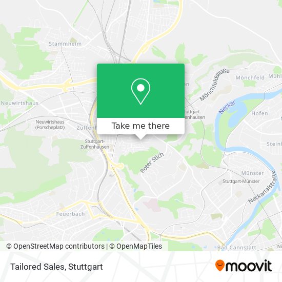 Tailored Sales map