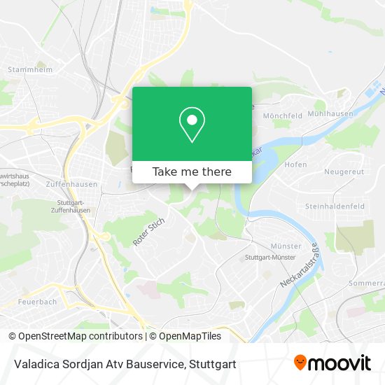 Valadica Sordjan Atv Bauservice map