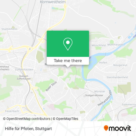 Hilfe für Pfoten map