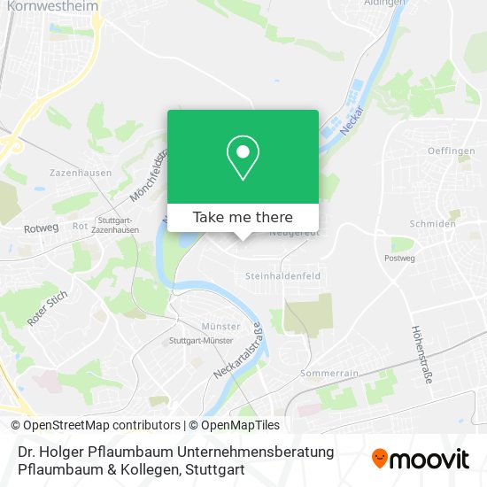 Dr. Holger Pflaumbaum Unternehmensberatung Pflaumbaum & Kollegen map
