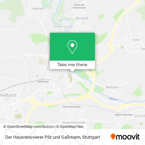 Карта Der Hausrenovierer Pilz und Gaßmann