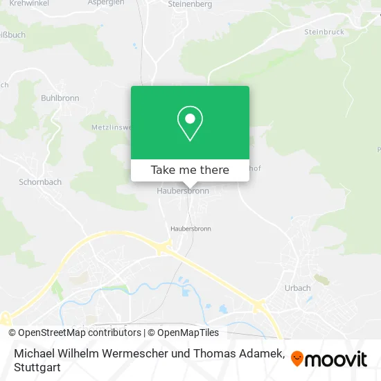 Карта Michael Wilhelm Wermescher und Thomas Adamek