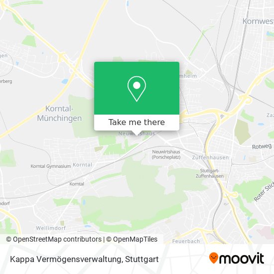 Kappa Vermögensverwaltung map