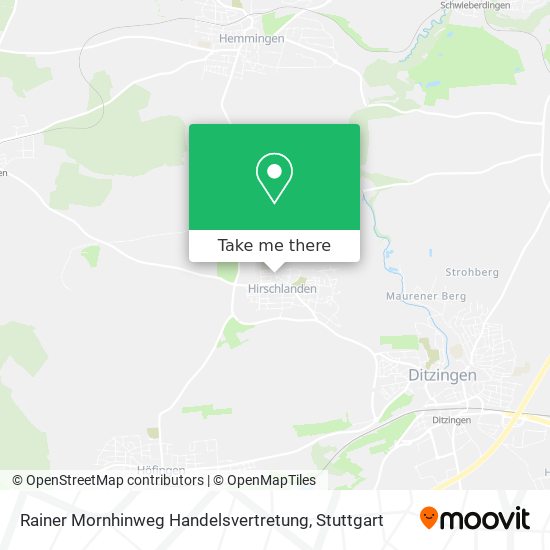 Rainer Mornhinweg Handelsvertretung map