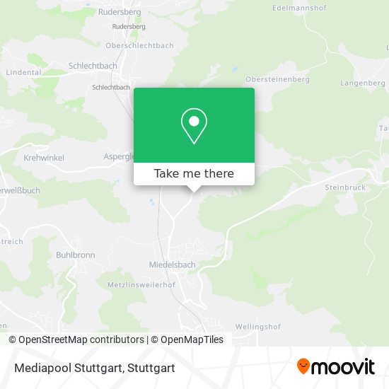 Mediapool Stuttgart map