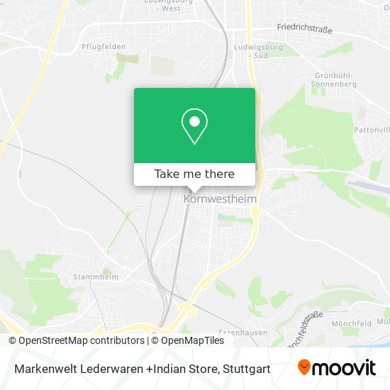 Markenwelt Lederwaren +Indian Store map