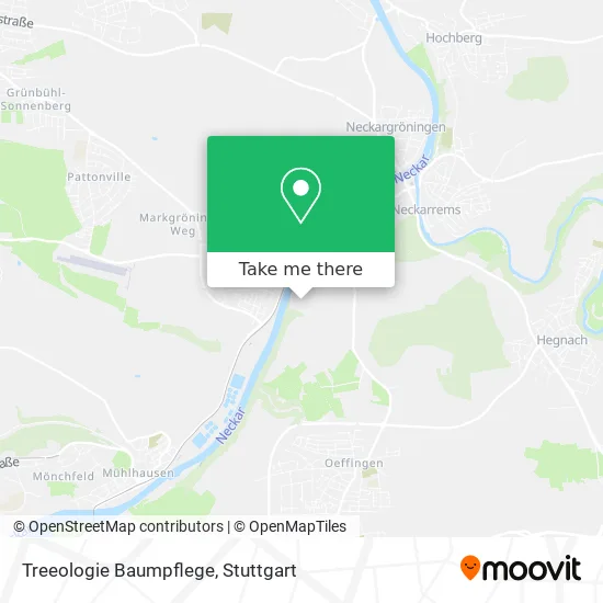 Карта Treeologie Baumpflege