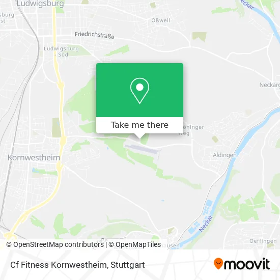 Карта Cf Fitness Kornwestheim