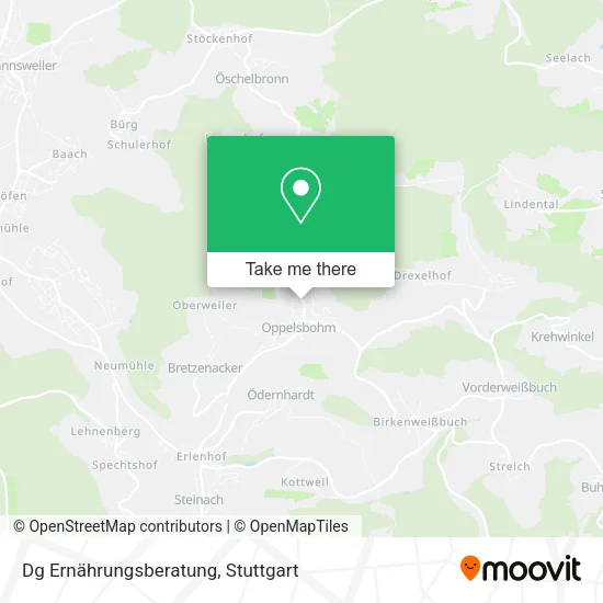 Карта Dg Ernährungsberatung