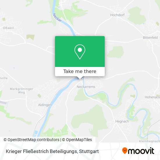 Krieger Fließestrich Beteiligungs map