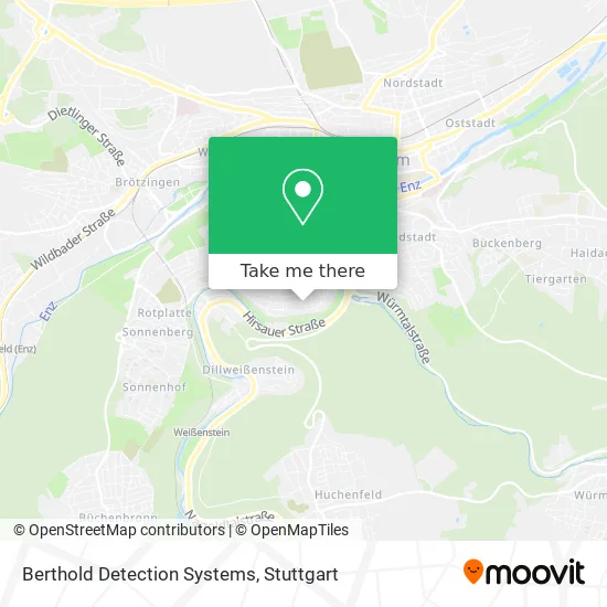 Карта Berthold Detection Systems