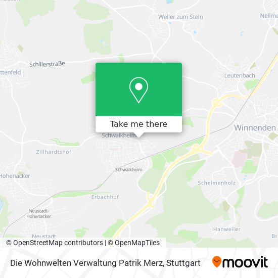 Die Wohnwelten Verwaltung Patrik Merz map