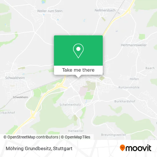 Карта Möhring Grundbesitz