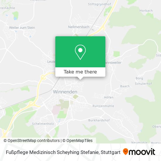 Fußpflege Medizinisch Scheyhing Stefanie map