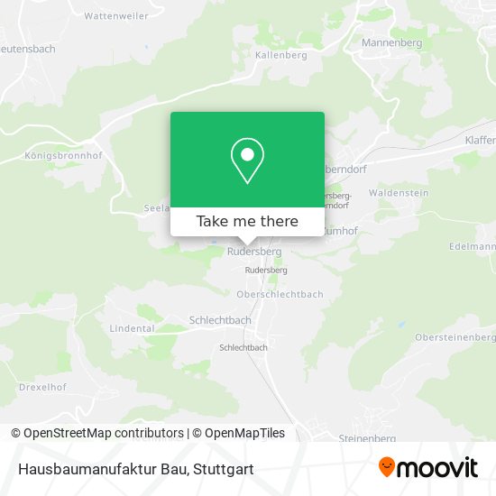 Hausbaumanufaktur Bau map